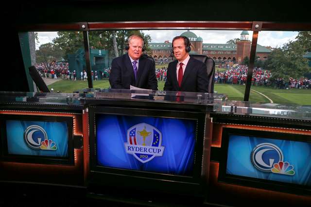 during the Singles Matches for The 39th Ryder Cup at Medinah Country Club on September 30, 2012 in Medinah, Illinois.