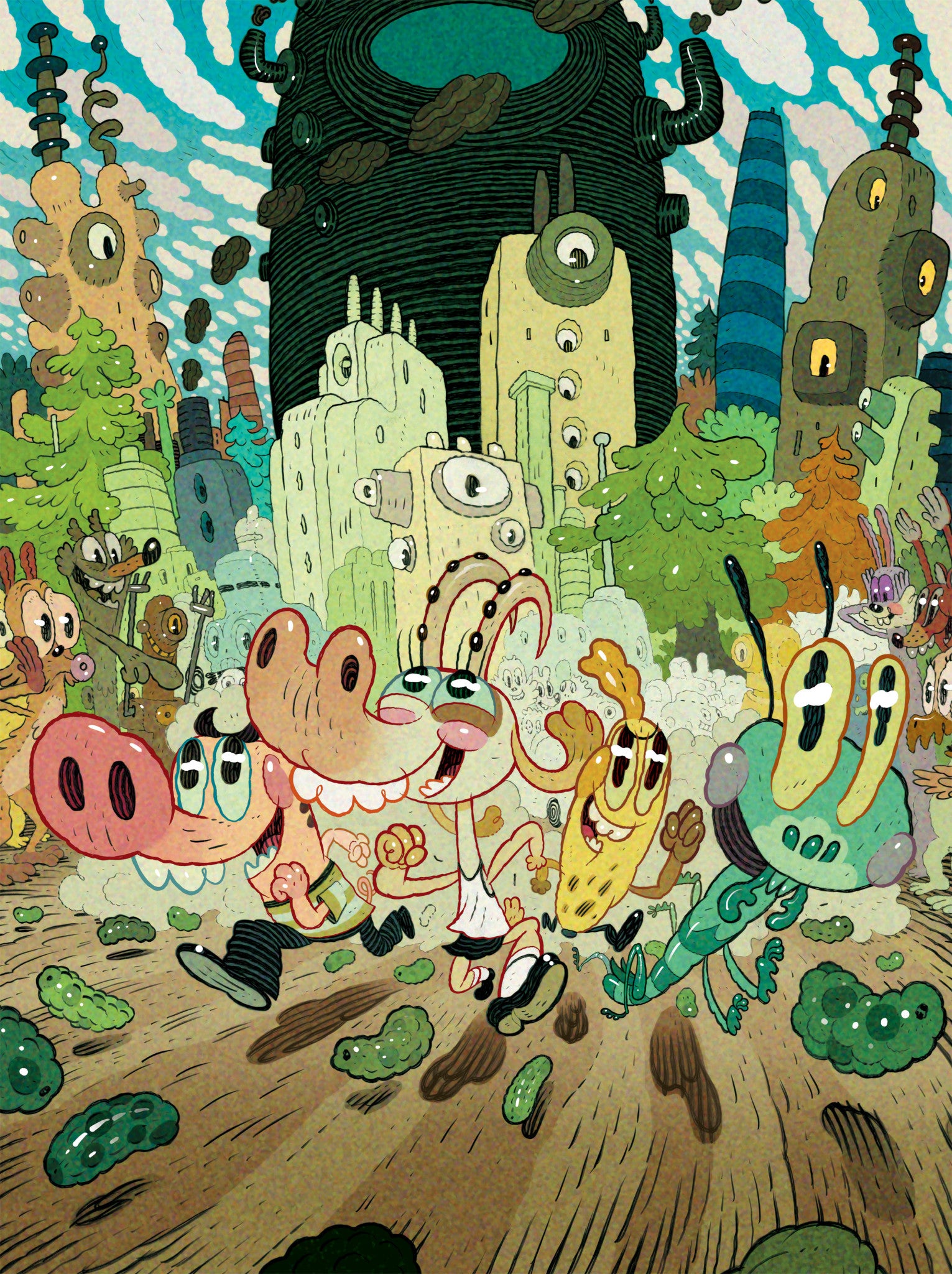 nickelodeon_ Pig Goat Banana Cricket