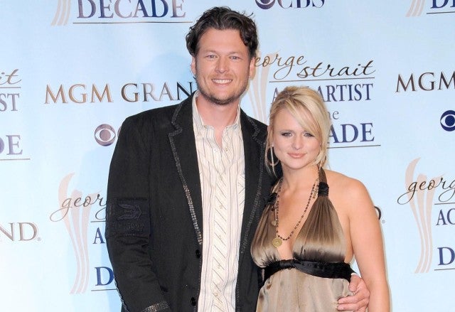 Blake Shelton and Miranda Lambert