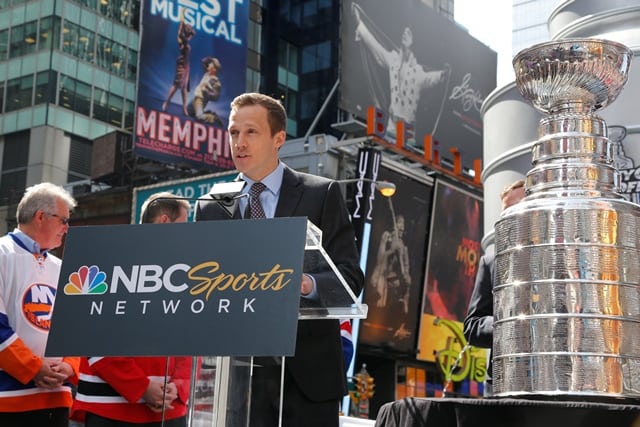 NATIONAL HOCKEY LEAGUE — NBC Sports NHL Stanley Cup Foun — Pictured: — Photo by: (Charles Sykes/NBC)