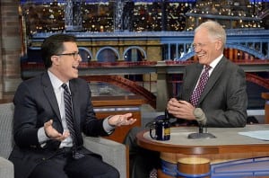 Stephen Colbert/David Letterman