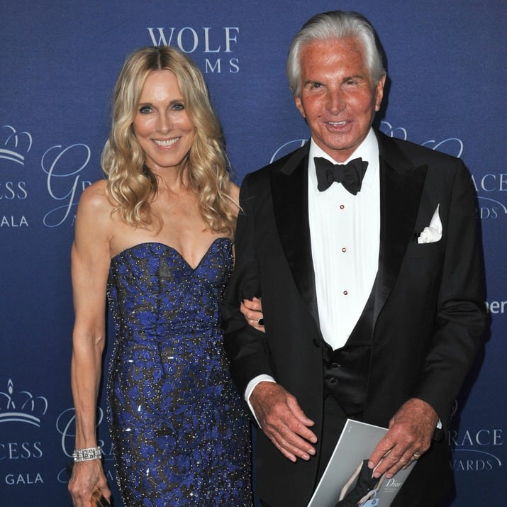 Alana Stewart and George Hamilton