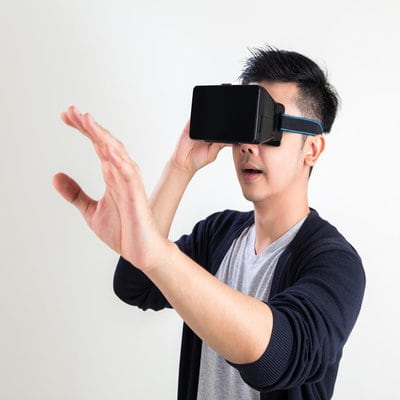 Virtual reality / VR glasses