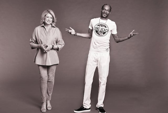 martha stewart and snoop dogg