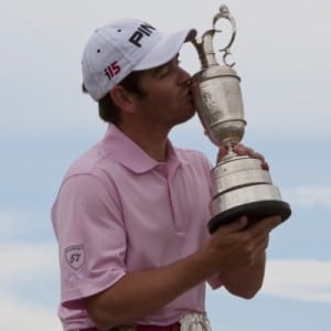 Claret Jug kiss