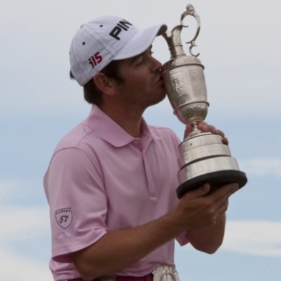 Claret Jug kiss