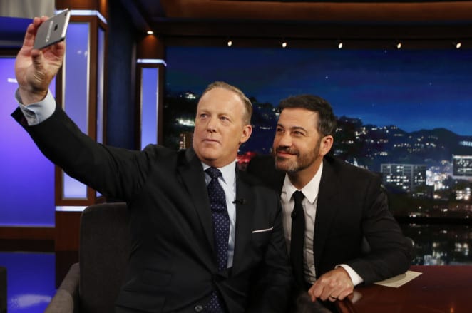 SEAN SPICER, JIMMY KIMMEL
