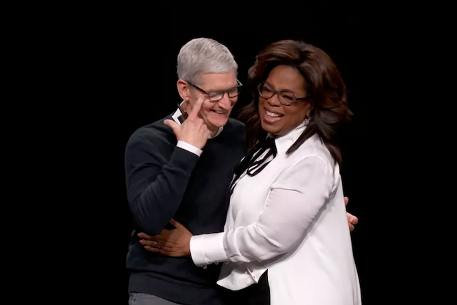 Tim Cook Oprah