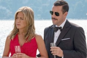 Jennifer Aniston and Adam Sandler