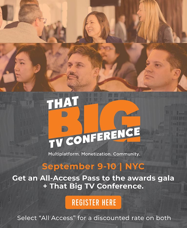 The Only Conference Connecting Networks, OTT, Brands, Agencies, and Tech to Map Out the Future of the Media Industry.
