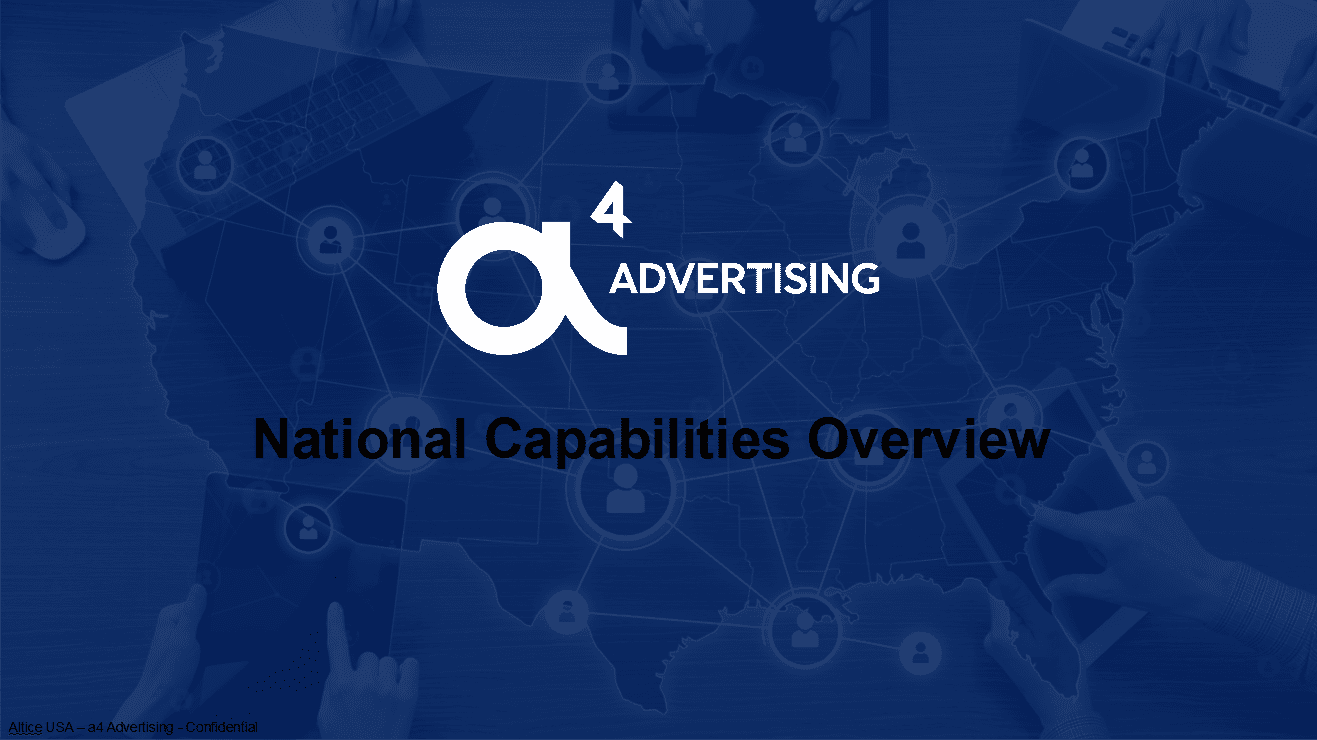 a4 Advertising National Capabilities PPT Deck