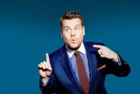 James Corden is taking "The Late Late Show" across the pond again