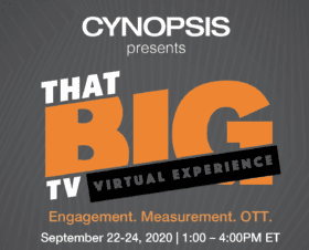 Cynopsis’ Big TV Virtual Experience 2020