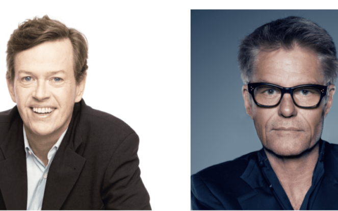 Dylan Baker and Harry Hamlin