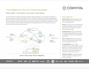 Data Sheet: Conviva Insights