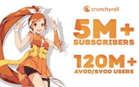 Crunchyroll touts subscription milestone