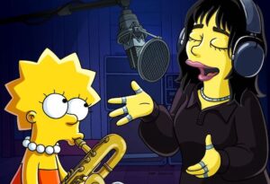 Billie Eilish joins "The Simpsons" family