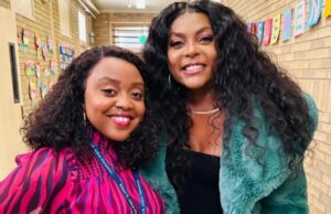 Taraji P. Henson plays mom on "Abbott Elementary"