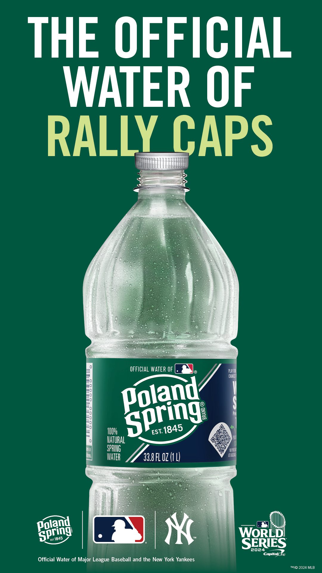 PS Official Water of Rally Caps