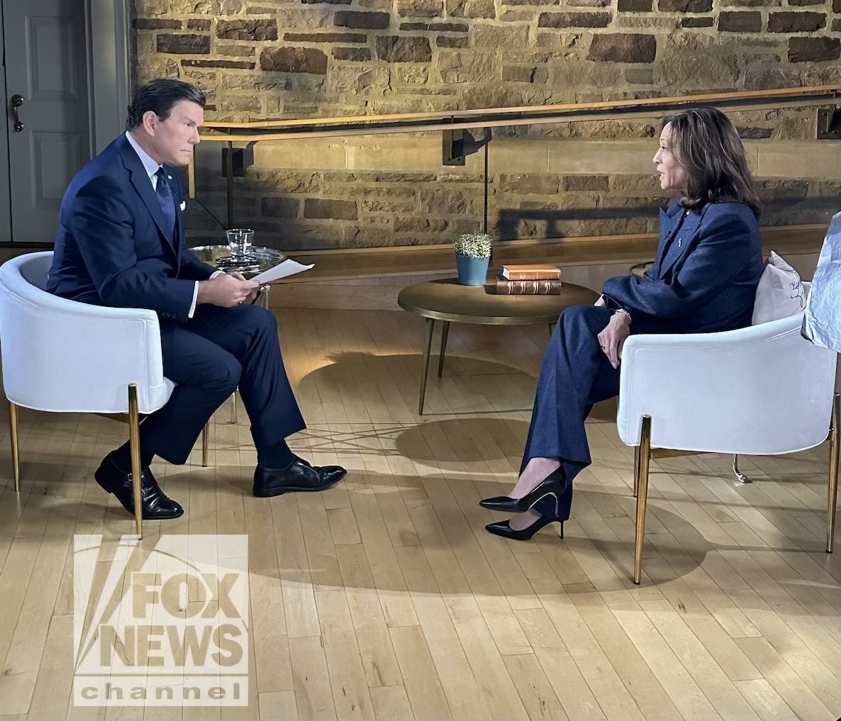 VP Kamala Harris and Bret Baier 2