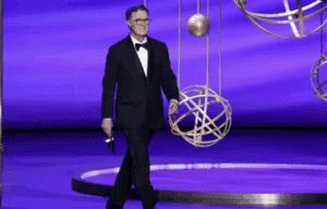 Stephen Colbert gets Emmys standing ovation